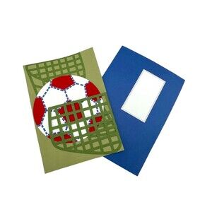Pottery Barn Kids Soccer birthday Party Invitations set of 14 NEW
